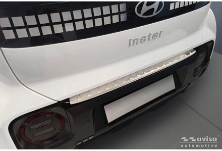 Hyundai Avisa RVS Achterbumperprotector passend voor Hyundai Inster 2024- - Zilver AV235537