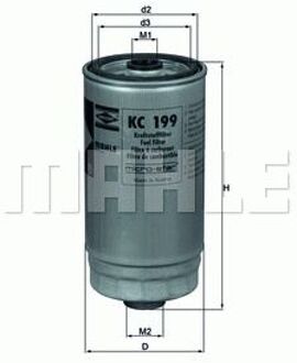 Hyundai Brandstoffilter KC199