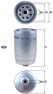 Hyundai Brandstoffilter KC605D