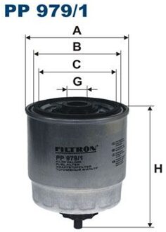 Hyundai Brandstoffilter PP9791