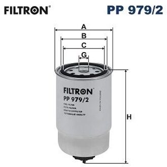 Hyundai Brandstoffilter PP9792