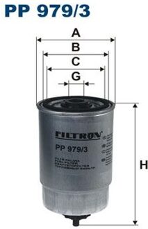 Hyundai Brandstoffilter PP9793