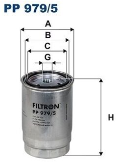Hyundai Brandstoffilter PP9795