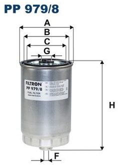 Hyundai Brandstoffilter PP9798