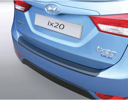 Hyundai Bumper beschermer passend voor Hyundai ix20 2010- Zwart GRRBP481
