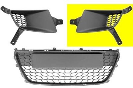 Hyundai Bumpergrill Onder Links 8207591