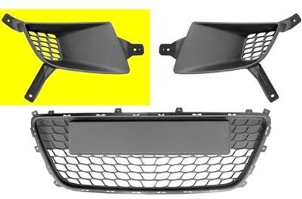 Hyundai Bumpergrill Onder Rechts 8207592