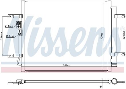 Hyundai Condensor, airconditioning 940931