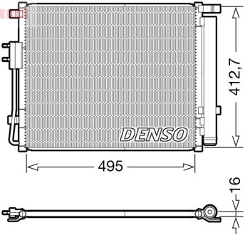 Hyundai Condensor, airconditioning DCN41012