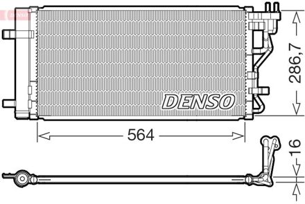 Hyundai Condensor, airconditioning DCN41027