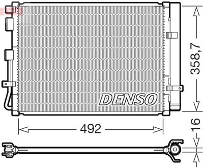 Hyundai Condensor, airconditioning DCN41035