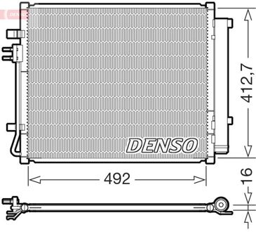 Hyundai Condensor, airconditioning DCN43015