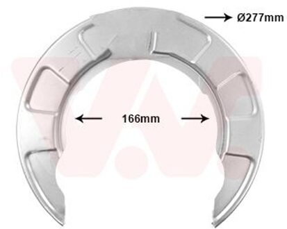 Hyundai Dekplaat, remschijf 8251373