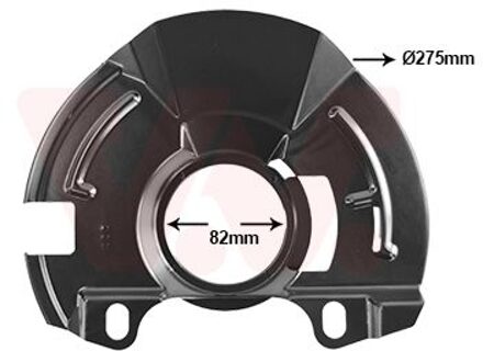 Hyundai Dekplaat, remschijf 8252371