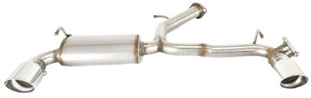 Hyundai Dubbele RVS Sportuitlaat passend voor Hyundai i30 N Hatchback 202kW 2016-2022 2x 100mm US111308Z64P