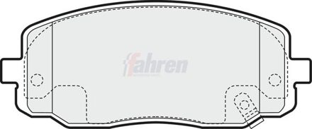 Hyundai Fahren Remblokkenset FBP3118