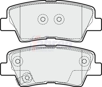 Hyundai Fahren Remblokkenset FBP3374