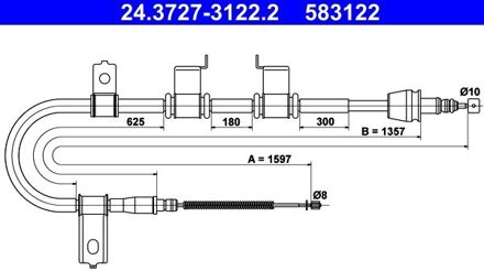 Hyundai Handremkabel 24372731222