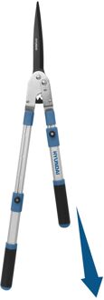 Hyundai Heggenschaar Telescopisch 70-93 Cm Blauw