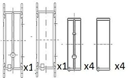 Hyundai Hoofdlager BM1068STD