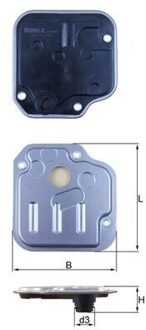 Hyundai Hydraulische filter, automatische transmissie HX244