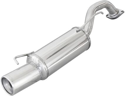 Hyundai InoxCar uitlaat passend voor Hyundai Coupe 1.6/1.8/2.0 16v 1996-2002 102mm IXHYCO01102