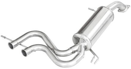 Hyundai InoxCar uitlaat passend voor Hyundai Veloster 1.6 TGDI 186pk 2011-2014 2xCentraal IXVELOS01