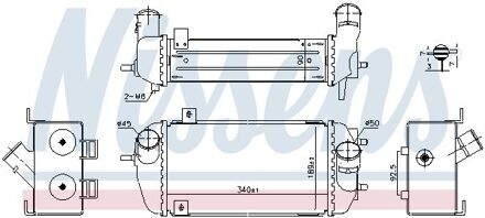 Hyundai Intercooler, inlaatluchtkoeler 961492