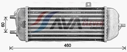 Hyundai Intercooler, inlaatluchtkoeler HY4477