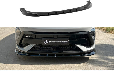 Hyundai Motordrome Voorspoiler passend voor Hyundai Kona II (SX2) N-Line 2023- (ABS Glanzend zwart) DXVHY06