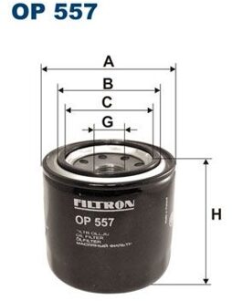 Hyundai Oliefilter OP557