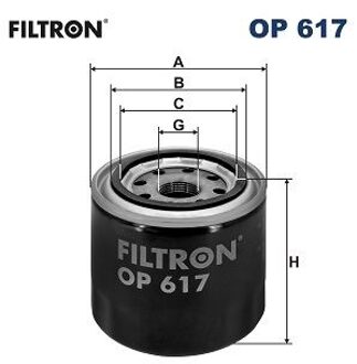 Hyundai Oliefilter OP617