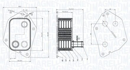 Hyundai Oliekoeler, motorolie RO0060
