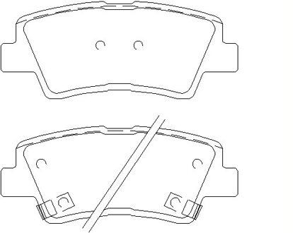 Hyundai Remblokken set 2493401