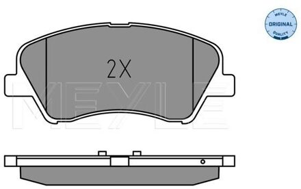 Hyundai Remblokkenset, schijfrem 0252222818