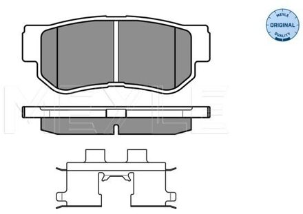 Hyundai Remblokkenset, schijfrem 0252354314W