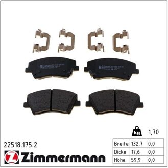 Hyundai Remblokkenset, schijfrem 225181752