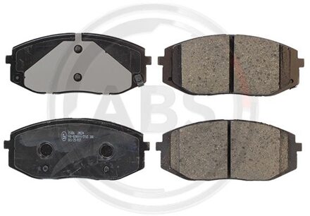 Hyundai Remblokkenset, schijfrem 35486