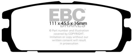 Hyundai Remblokkenset, schijfrem DP1565