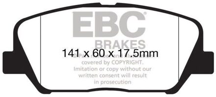 Hyundai Remblokkenset, schijfrem DPX2172