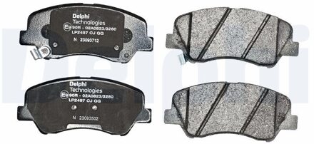 Hyundai Remblokkenset, schijfrem LP2497