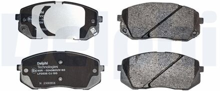 Hyundai Remblokkenset, schijfrem LP3535