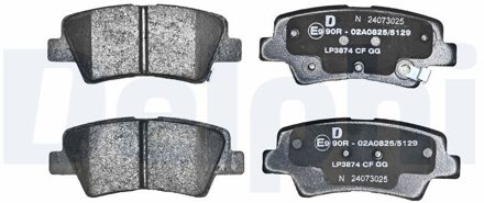 Hyundai Remblokkenset, schijfrem LP3874