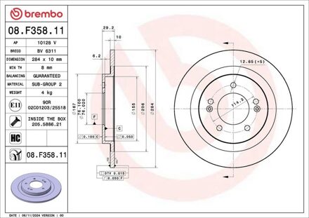 Hyundai Remschijf 08F35811