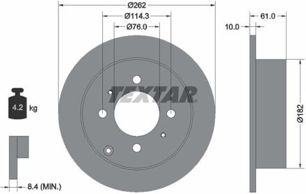 Hyundai Remschijf 92130900