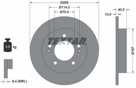 Hyundai Remschijf 92226103