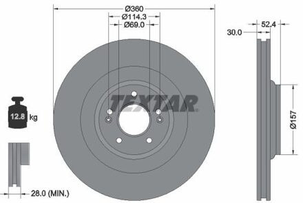 Hyundai Remschijf 92346905