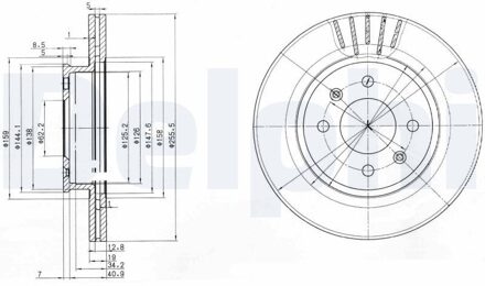 Hyundai Remschijf BG3934