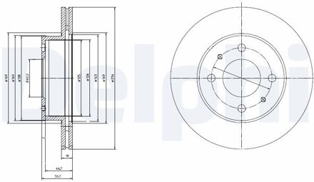Hyundai Remschijf BG3946