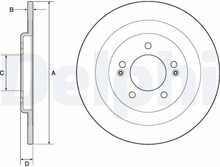 Hyundai Remschijf BG4688C
